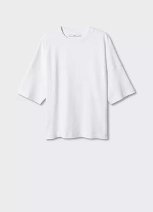 Оверсайз футболка mango