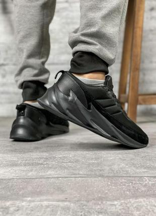 Sale! кроссовки мужские adidas sharks черные6 фото