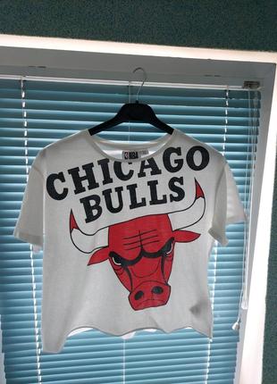 Женская футболка (топ) primark (chicago bulls)