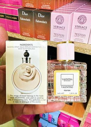 Tester valentina valentino 40 ml ( валентино валентина 40 мл.) жіночі1 фото