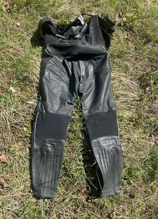 Кожаные брюки для мото2 фото