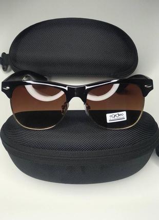Солнцезащитные очки cardeo, женские очки, коричневые очки2 фото