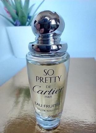 So pretty eau fruitee cartier мініатюра 4 мл