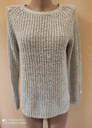 Стильний светр в блискітки від atmosphet