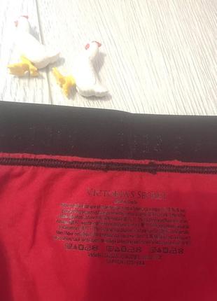Victoria’s secret, женское белье, красные трусики, трусы шорты3 фото