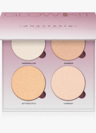 Набір хайлайтерів anastasia beverly hills glow kit (sugar)1 фото