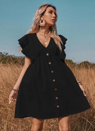 Дуже класний натуральний повітряний сарафан