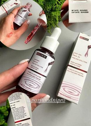 Кислотный пилинг-сыворотка для лица aha30%+bha 2% eelhoe peeling solltion1 фото