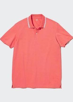 Поло&nbsp; uniqlo с универсальным дизайном