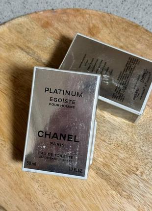 Чоловічі парфуми chanel egoiste platinum 50 ml шанель егоїст платінум 50 мл