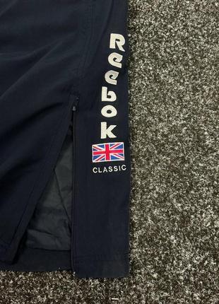 Спортивные штаны reebok vintage вышитый логотип нейлоновые3 фото