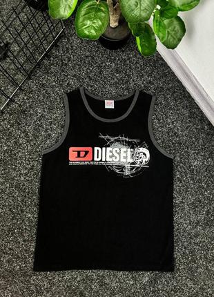 Diesel жидкая оригинальная vintage мужская винтажная майка japanese2 фото