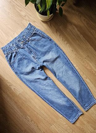 Детские джинсы слоучи slouchy на девушку 9-10роков denim2 фото