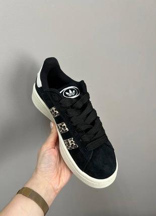 Кроссовки кроссовки campus black leopard4 фото