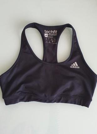 Спортивный топ  без чашек adidas, р. m