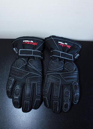 Оригінал rukka saturn 10 шкіряні мотоперчатки waterproof nex tex gore-tex