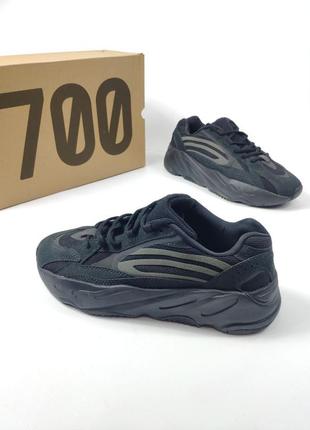 Кросівки чоловічі adidas yeezy boost 700 v2 black