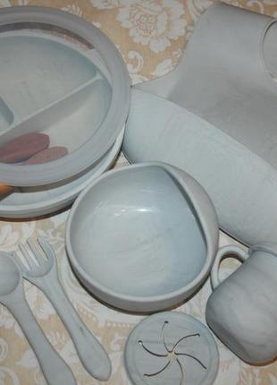 Новая силиконовая посуда для первого прикорма1 фото