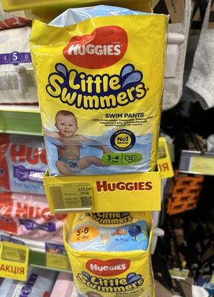 Huggies little swimmers подгузники для бассейна размер 5-65 фото