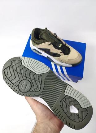 Кросівки чоловічі adidas streetball 2.0 (бежевий)4 фото