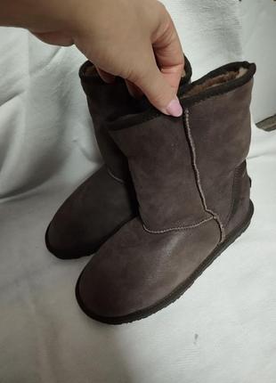 Угги женские зима натуральный замш и мех 36,38,41 р
