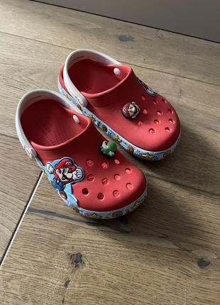 Крокси crocs super mario c103 фото