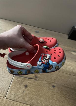 Крокси crocs super mario c104 фото