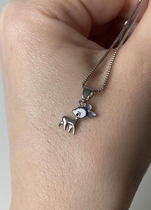 Подвеска с оленечкой 4