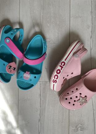 Crocs c11 сабо, c13 босоніжки сандали шльопанці