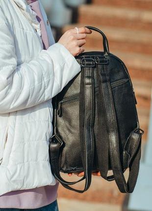 Жіночий рюкзак з натуральної шкіри від olivia leather — 235156 фото