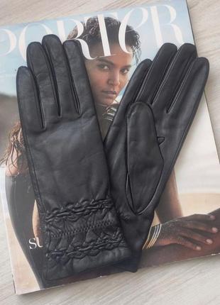 Женские лайковые перчатки harmon black