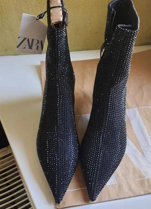 Ботинки чулки zara 37 размер7 фото