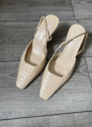 Zara женские босоножки/ туфли 40