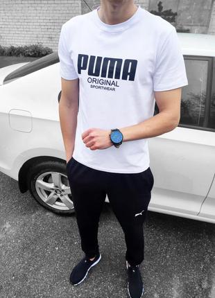 Чоловічий комплект puma (штани + футболка)5 фото