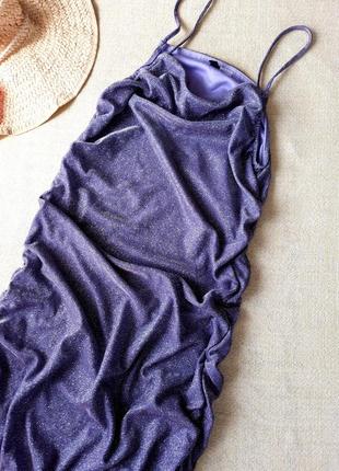 Лавандовое платье метеолик h&amp;m4 фото