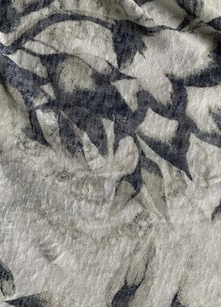 Нарядная натуральная блуза-бохо с квитами вольного кроя4 фото