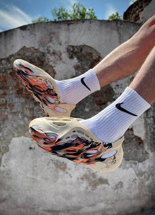Мужские yeezy foam runner beige orange — цена 1000 грн в каталоге