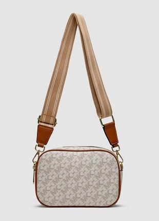 Сумка женская в стиле michael kors camera bag ivory2 фото