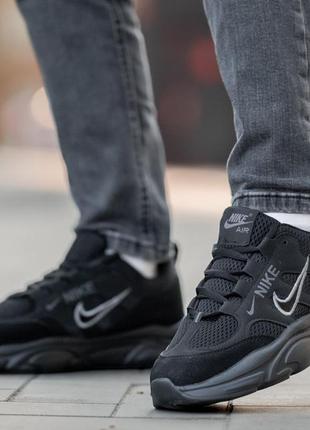 Мужские кроссовки nike air zoom structure full black