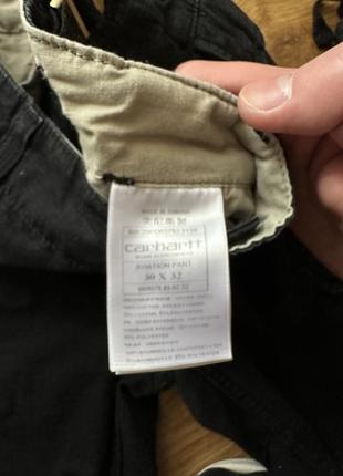 Карго штани carhartt на утяжках/ карго carhartt wip aviation pant7 фото