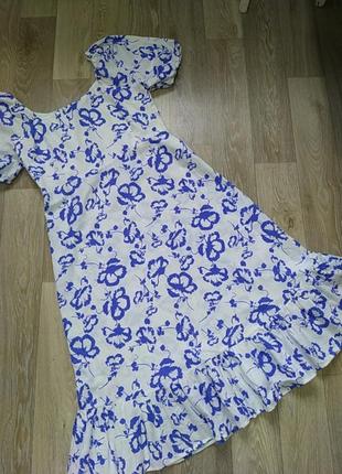 Сукня льон1 фото