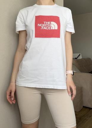 Біла футболка жіноча the north face