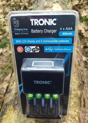 Tronic зарядное устройство +4 ааа 900mah1 фото