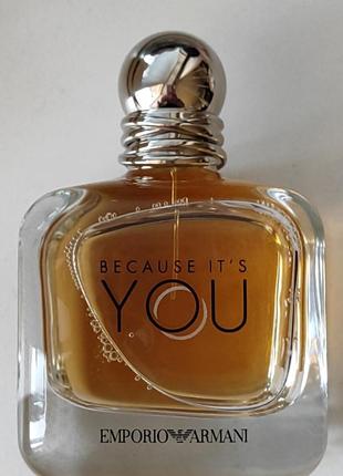 Emporio armani because it's you парфумована вода