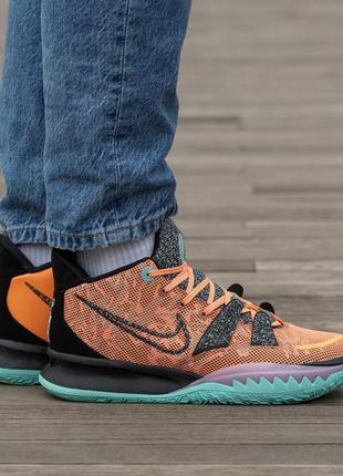 Найк кросівки оранжеві nike kyrie 7