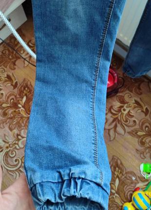 Класні джинси, джинси на резинці внизу5 фото