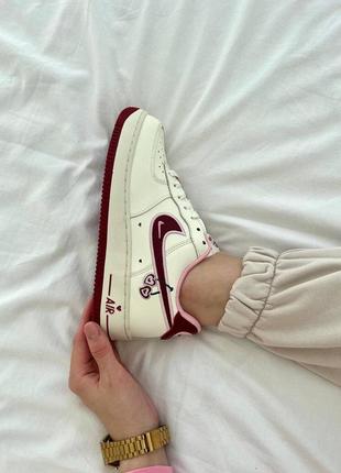 Кроссовки nike air force cherry