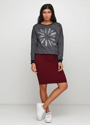 Нова трикотажна спідниця, xs, наш 42-44 від h&m, англія