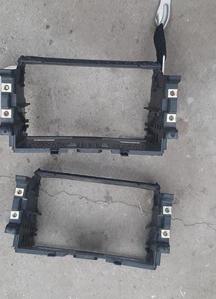 Audi a6 c5 рамка центральної консолі 2din, 4b0858075c