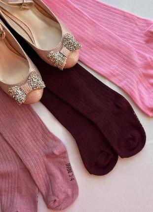 Однотонні колготи під все, бавовна5 фото